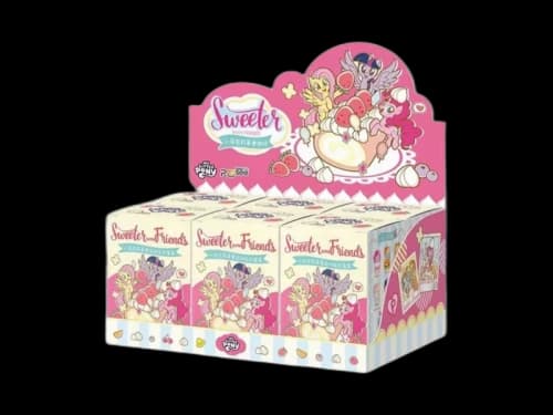 Miniso My Little Pony Sweeter with Friends Series Plush Toys Sealed Case (6 Blind Box)