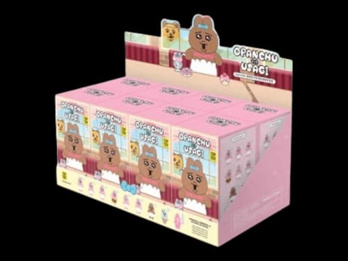 Miniso Opanchu Usagi Funny Buddies Series Plush Keychain Sealed Case (8 Blind Box)