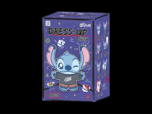 Miniso Top Toy Disney Stitch Dress Up Show Series Plush Single Blind Box