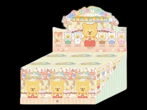 Miniso Top Toy Disney Winnie the Pooh Candy Series Vinyl Plush Sealed Case (6 Blind Box)