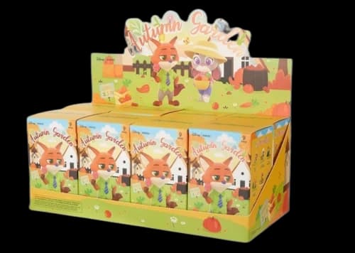 Miniso Top Toy Disney Zootopia Autumn Garden Series Figure Sealed Case (8 Blind Box)