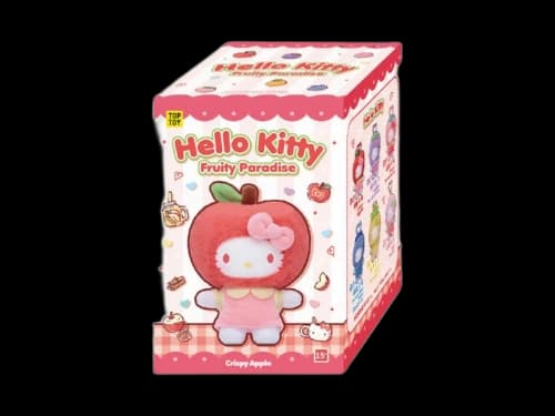 Miniso Top Toy Sanrio Fruity Paradise Vinyl Plush Keychain Single Blind Box