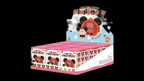 Miniso Toptoy Disney Mickey & Friends Mini Pouty Series Figures Sealed Case (9 Blind Box)