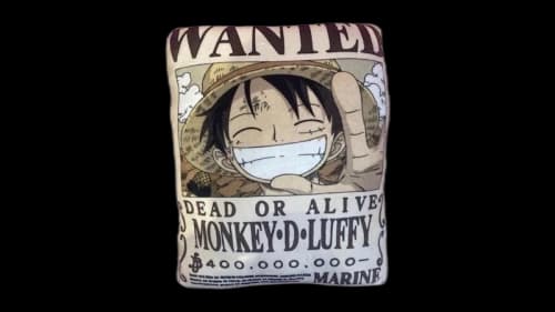 Miniso x One Piece Monkey D Luffy Gear 5 WANTED 400 Thousand Pillow