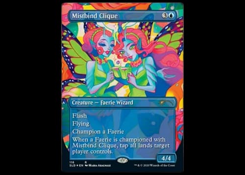 Mistbind Clique Magic: The Gathering TCG Secret Lair Drop Series Rare #116 (Ungraded)