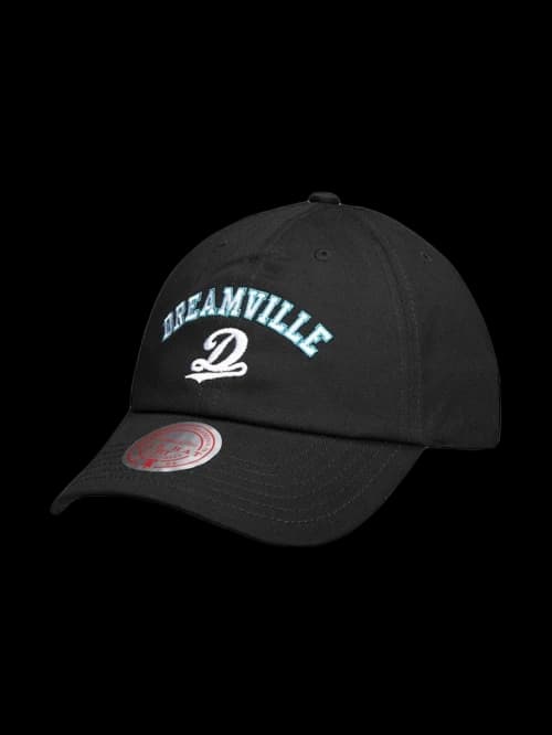 Mitchell & Ness Dreamville x Charlotte Hornets Strapback Hat Black