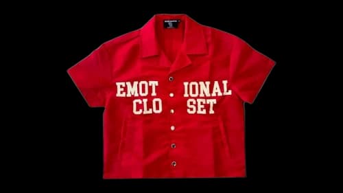 Mixed Emotion Backyard Nylon Shirt Red
