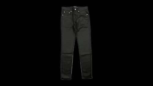Mixed Emotion Blackout Wax Denim Black