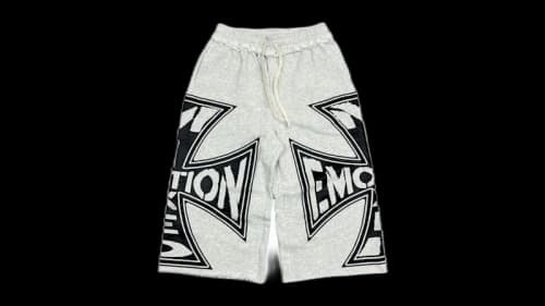 Mixed Emotion Classic 3/4 Shorts Grey