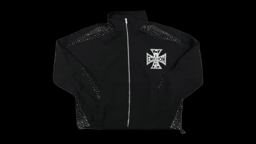 Mixed Emotion Classic Nylon Jacket Black