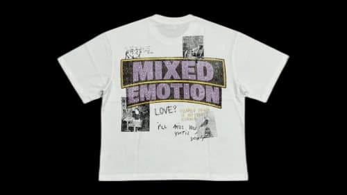 Mixed Emotion Lost Identity Tee White