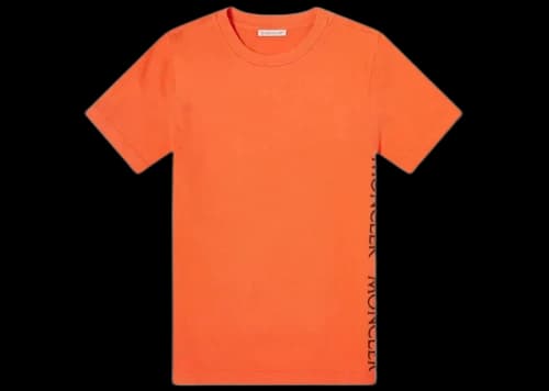 Moncler Logo T-shirt Orange