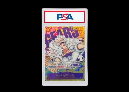 Monkey.D.Luffy 2023 Bandai One Piece Card Game Awakening of the New Era Gear 5 Alt Art OP05-119 (PSA or BGS Graded)