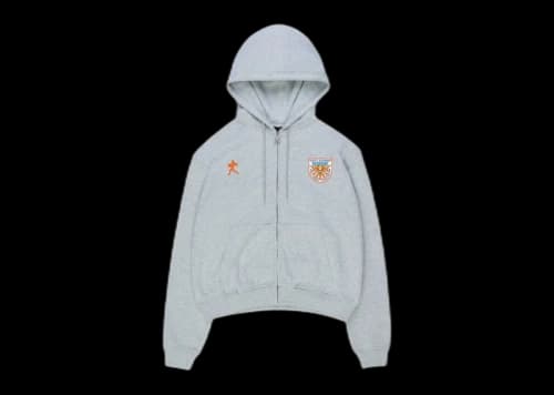 NAHMIAS x Marty Supreme A24 Zip Up Hoodie Heather Grey
