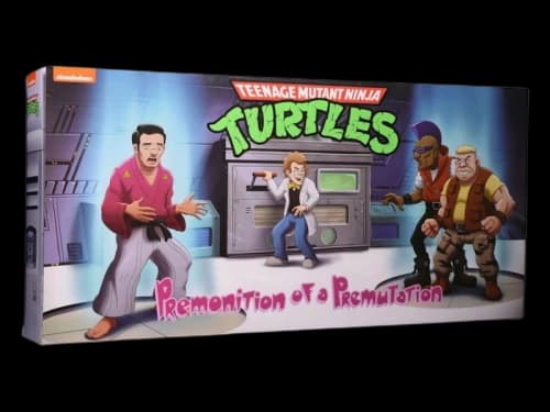 NECA TMNT Ninja Turtles Premonition of a Premutation (SDCC) Figures Set of 4