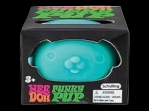 NeeDoh Funky Pup Squishy Fidget Toy Blue