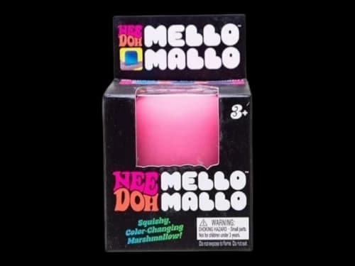 NeeDoh Mello Mallo Squishy Fidget Toy Pink