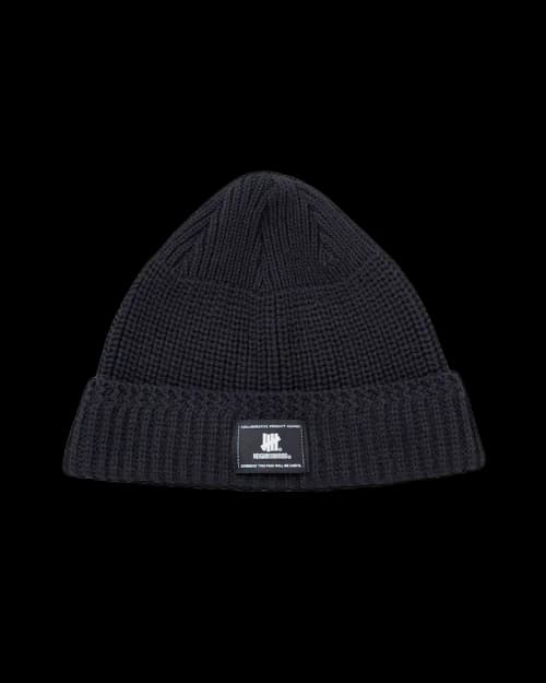 Neighborhood x Undefeated Beanie Black