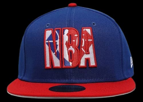 New Era 75th Anniversary NBA '21 Draft 59Fifty Fitted Hat Navy/Red
