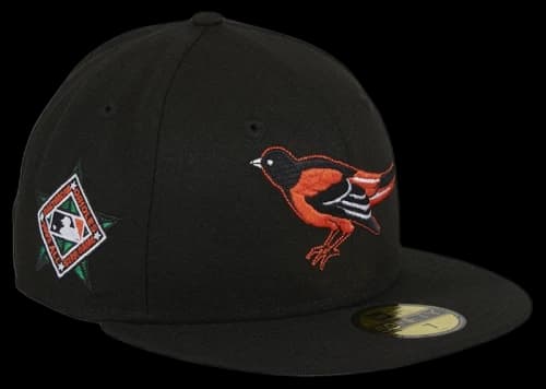 New Era Baltimore Orioles 1993 All Star Game Patch 59Fifty Fitted Hat Black