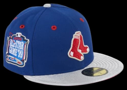 New Era Boston Red Sox 1999 All Star Game Alternate Cool Fall Fashion Hat Club Exclusive Fitted Hat Royal/Gray