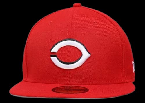 New Era Cincinnati Reds Upside Down 59Fifty Fitted Hat Red