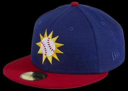 New Era Exclusive Jacksonville Suns 59Fifty Fitted Hat Royal/Red