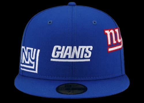 New Era Just Don New York Giants 59Fifty Fitted Hat Blue