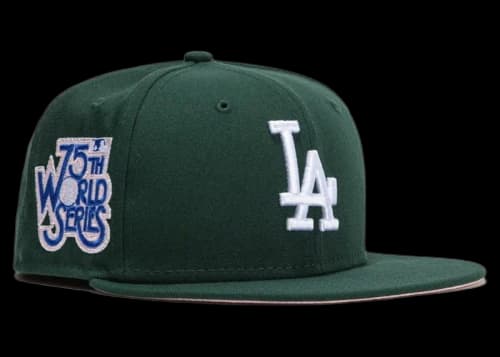 New Era Los Angeles Dodgers 1978 WS Green Eggs Hat Club Exclusive 59Fifty Fitted Hat Green/Pink
