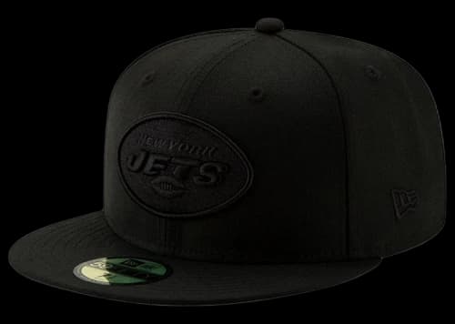 New Era New York Jets 59Fifty Fitted Hat Black/Black