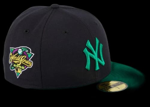 New Era New York Yankees 2000 World Series Tribute Patch Hat Club Exclusive 59Fifty Fitted Hat Navy