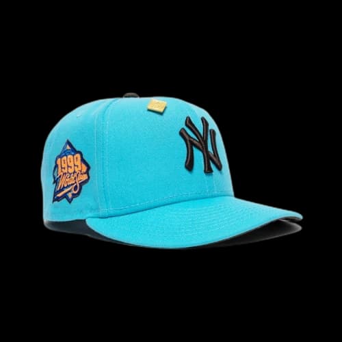 New Era New York Yankees Capsule Hats 1999 World Series 59Fifty Fitted Hat Blue/Brown
