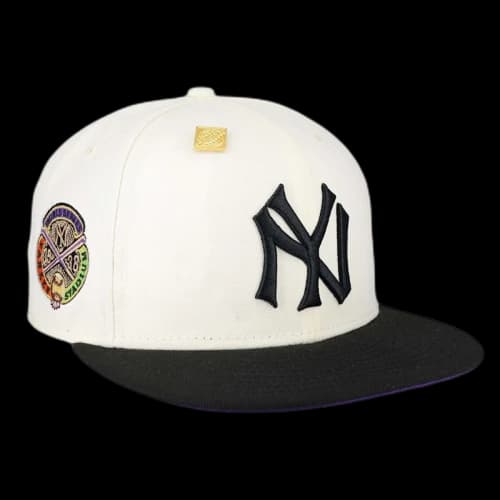 New Era New York Yankees Capsule Snow Day Collection 1938 World Series 59Fifty Fitted Hat White/Purple