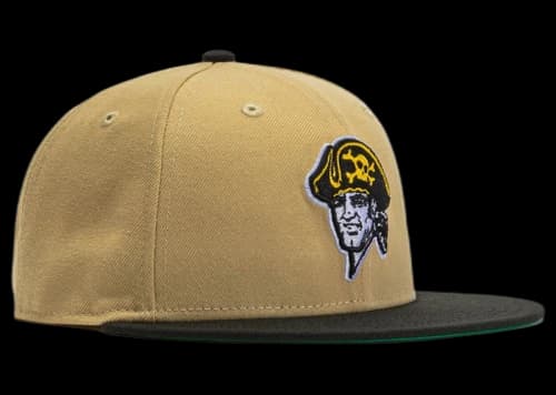 New Era Pittsburgh Pirates 1958 Hat Club Exclusive 59Fifty Fitted Hat Stone/Navy