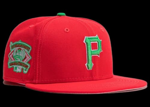 New Era Pittsburgh Pirates Ballpark Snacks 1959 All Star Game Patch Hat Club Exclusive 59Fifty Hat Infrared