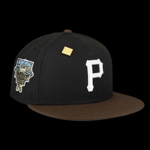 New Era Pittsburgh Pirates Capsule Vintage 2006 All Star Game Exclusive 59Fifty Fitted Hat Black/Blue