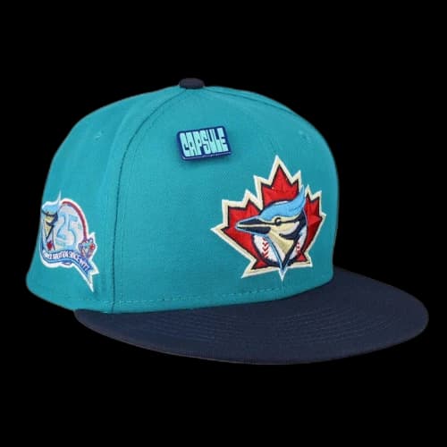 New Era Toronto Blue Jays Capsule Teal Collection 25th Season 59Fifty Fitted Hat Teal/Grey