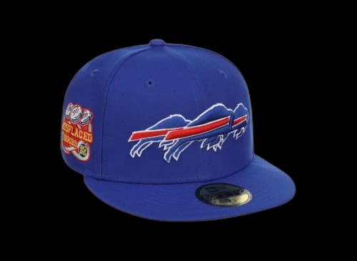 New Era x NFL x John Geiger Buffalo Bills Misplaced Series 59Fifty Fitted Cap Royal/Royal/Gray