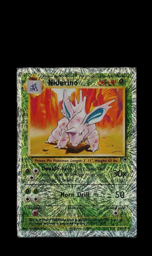 Nidorino 2002 Pokemon TCG Legendary Collection Reverse Foil #56 (PSA or BGS Graded)