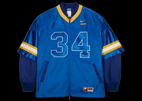 Nike x Ambush Football Jacket Deep Royal Blue