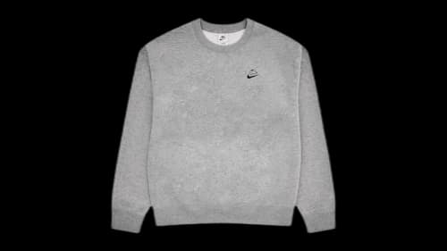 Nike x DSM Dover Street Market Fleece Crewneck Sweatshirt Dark Grey