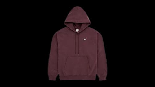 Nike x DSM Dover Street Market Fleece Hooded Sweatshirt Burgundy