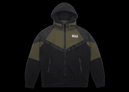 Nike x Sacai Full Zip Hoodie Khaki