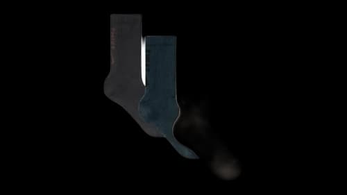 Nike x SKIMS Women's Dri-Fit Crew Sock (3 Pack) Dark Teal/Multi