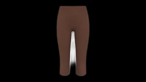 Nike x SKIMS Women's Matte Crop 17" Legging Dark Sepia