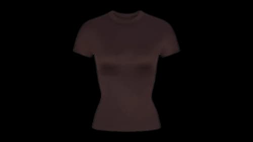 Nike x SKIMS Women's Shine Short Sleeve Mock Neck Top Phoenix