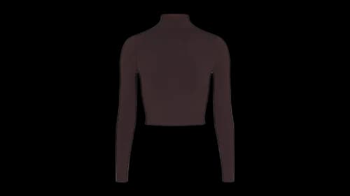 Nike x SKIMS Women's Vintage Seamless Mock Neck Crop Top Phoenix