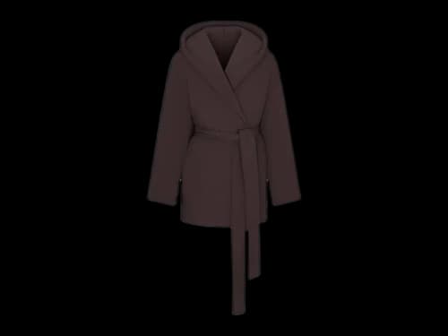 Nike x SKIMS Women's Woven Nylon Wrap Coat Phoenix