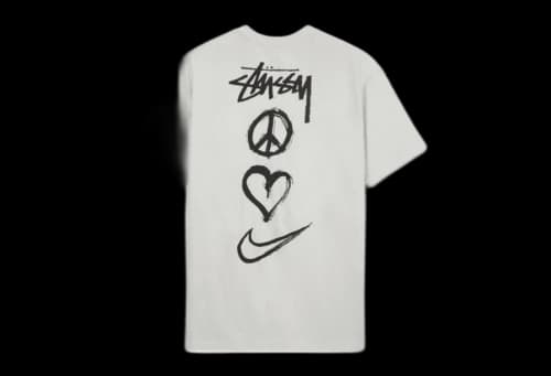 Nike x Stüssy Peace, Love, Swoosh T-Shirt (SS22)