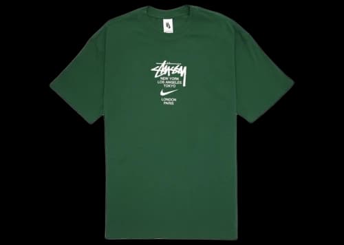 Nike x Stussy International T-shirt Green